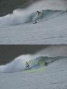 Wes surfing at Balangan